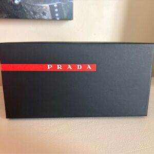 Prada Black Box with Red Stripe